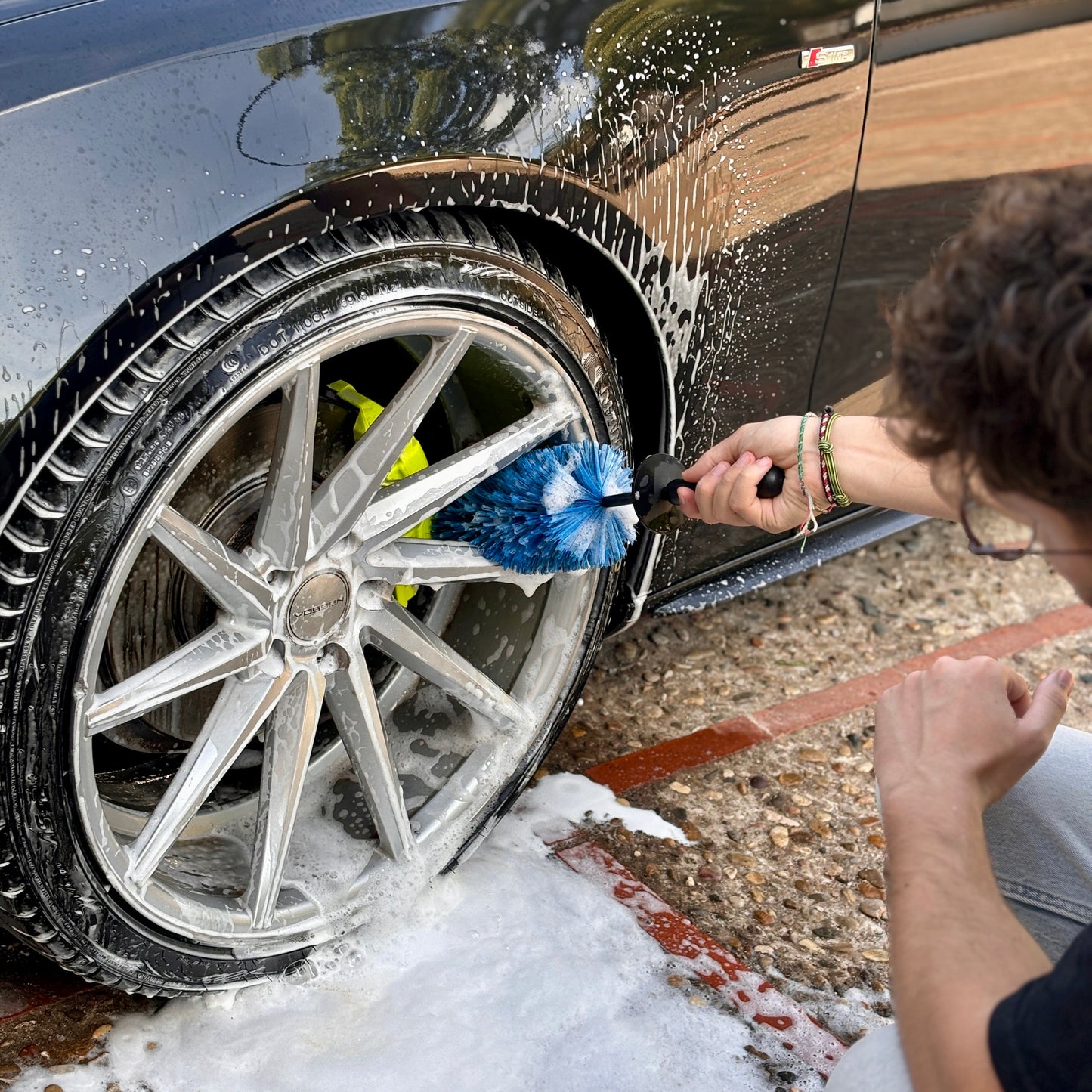 Cepillo para Llantas Flexible - Tienda Detailing