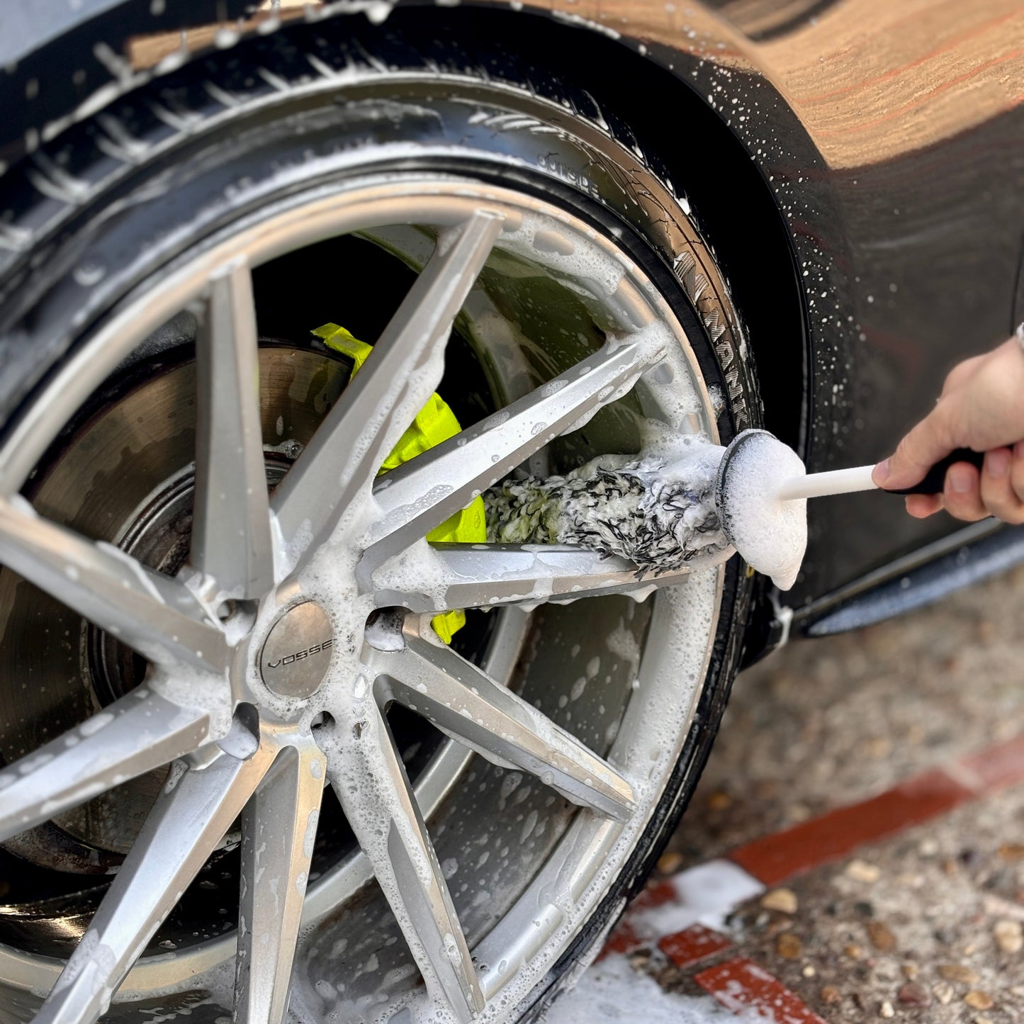 Cepillo para Llantas de Microfibra - Tienda Detailing