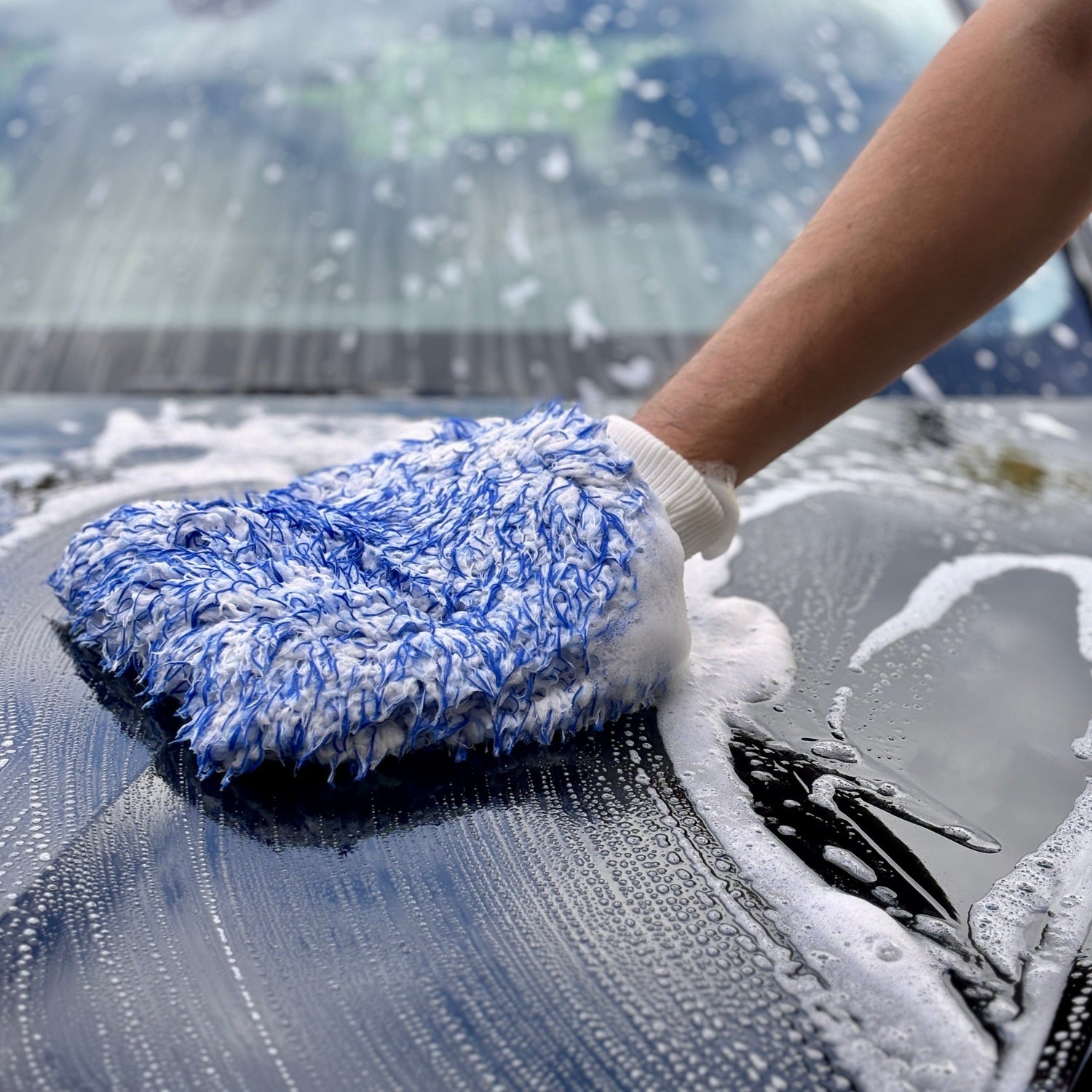GUANTES DE MICROFIBRA PARA COCHE